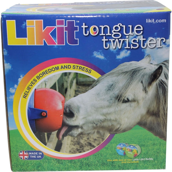 LIKIT TONGUE TWISTER HORSE TOY (PURPLE)