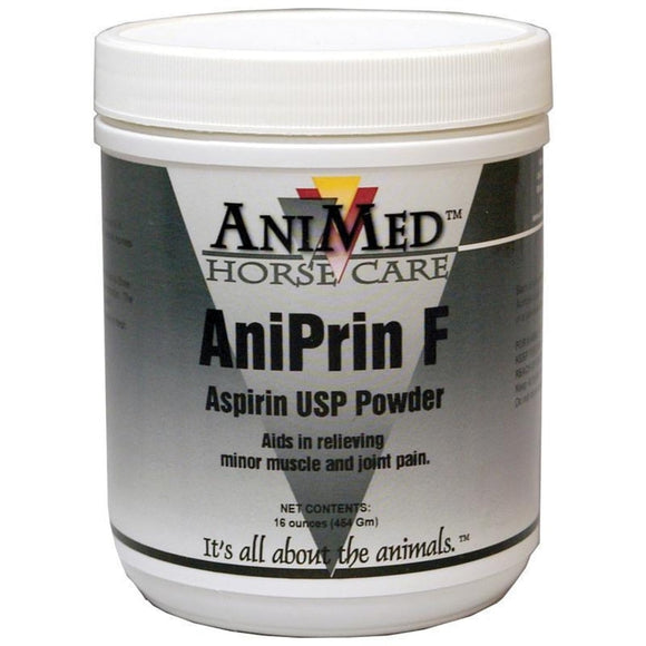 ANIMED ANIPRIN F ASPIRIN USP POWDER FOR HORSES (16 OZ)