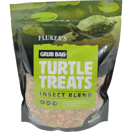 Fluker's Insect Blend Grub Bag Turtle Treat (6 OZ)