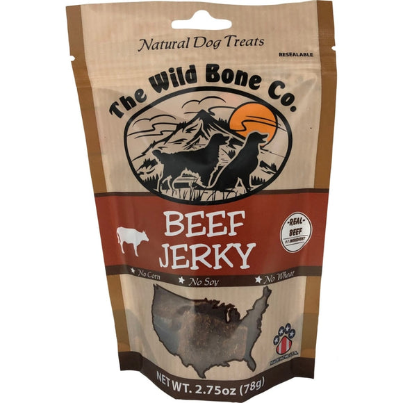 The Wild Bone Company Jerky Natural Dog Treat (Rabbit, 2.25-oz)