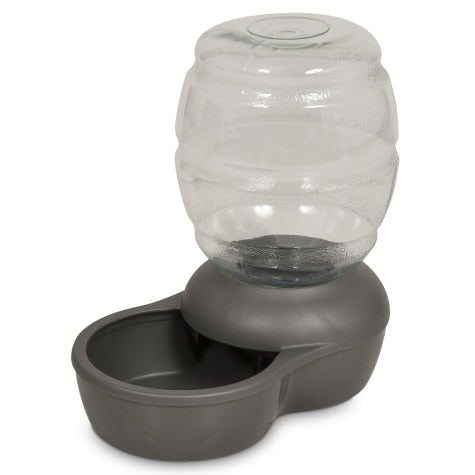 Petmate Replendish Waterer With Microban (Small- Gray)