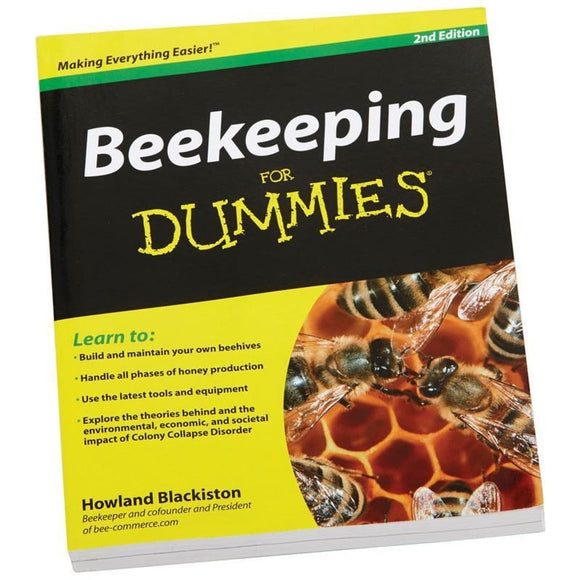 BEEKEEPING FOR DUMMIES BOOK (358 PAGE)