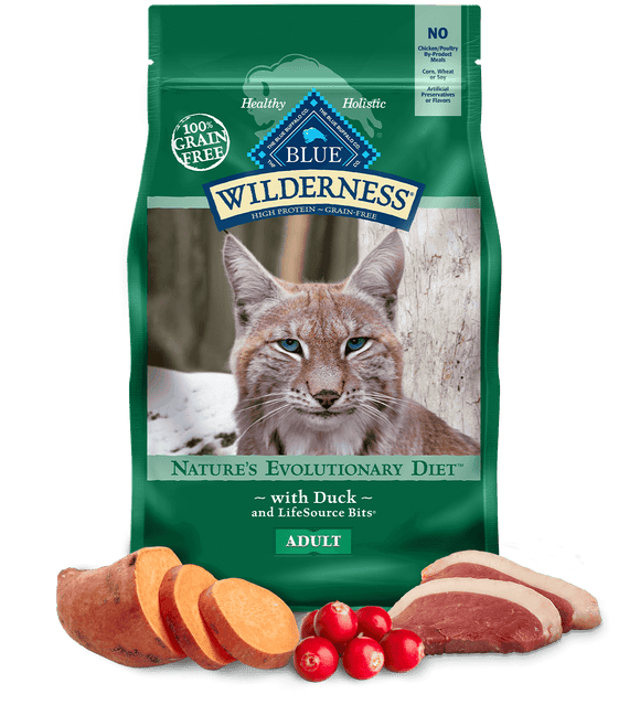 BLUE Wilderness™ Adult Cat Duck Recipe (5 lb)