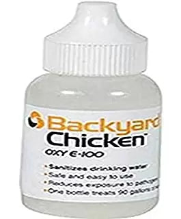 Dbc Agricultural Backyard Chicken OXY E100, 30 Milliliters, Treats 90 Gallons of Water