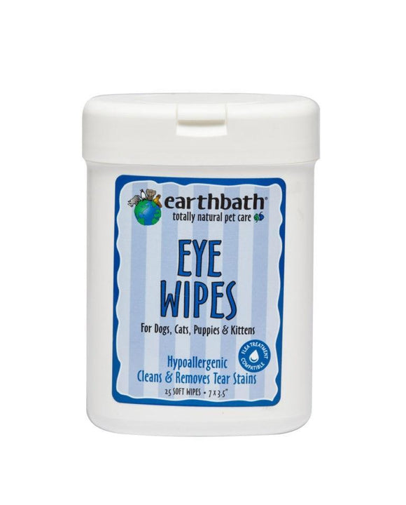 Earthbath Eye Wipes for Dogs and Cats