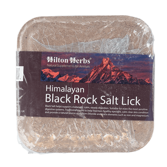 Hilton Herbs Black Himalayan Rock Salt Lick (2.2 Lb)