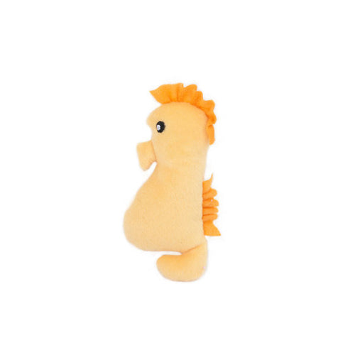Zippy Burrow™ - Seahorse 'n Coral Squeaky Plush Hide & Seek Durable Dog Toy